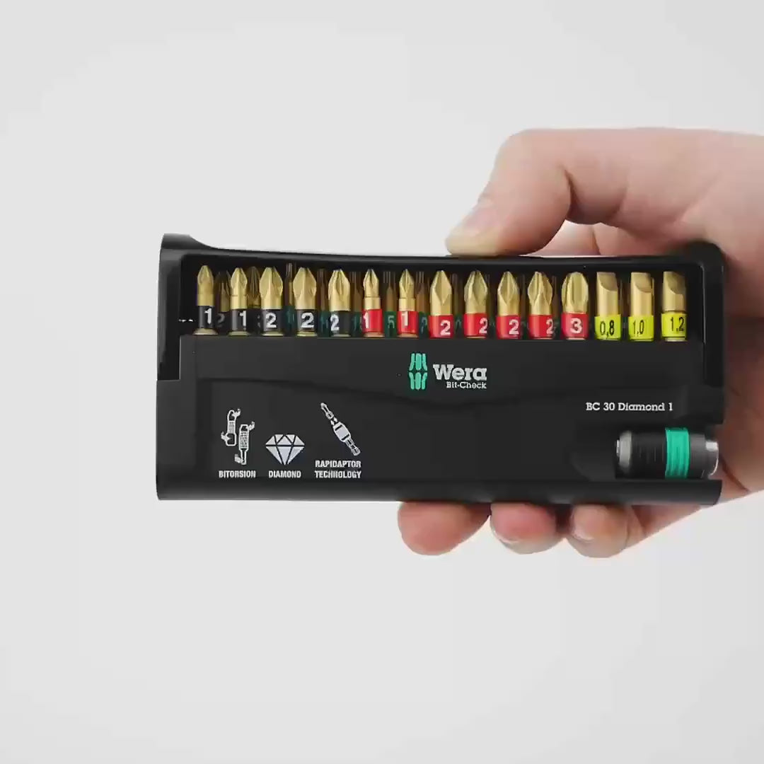 Wera 057431 Bit-Check 30 Diamond 1 Bit Set