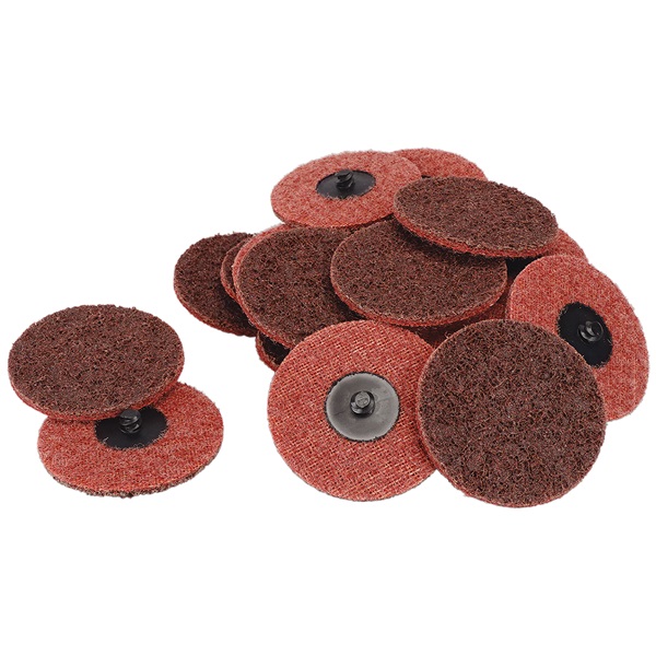 3" Quick-Change Surface Conditioning Discs - Med, Maroon -25 Pk