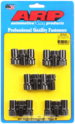 ARP 300-8243 Perma-Loc Poly Lock Rocker Arm Adjuster Nuts - 3/8"-24 16 Pack
