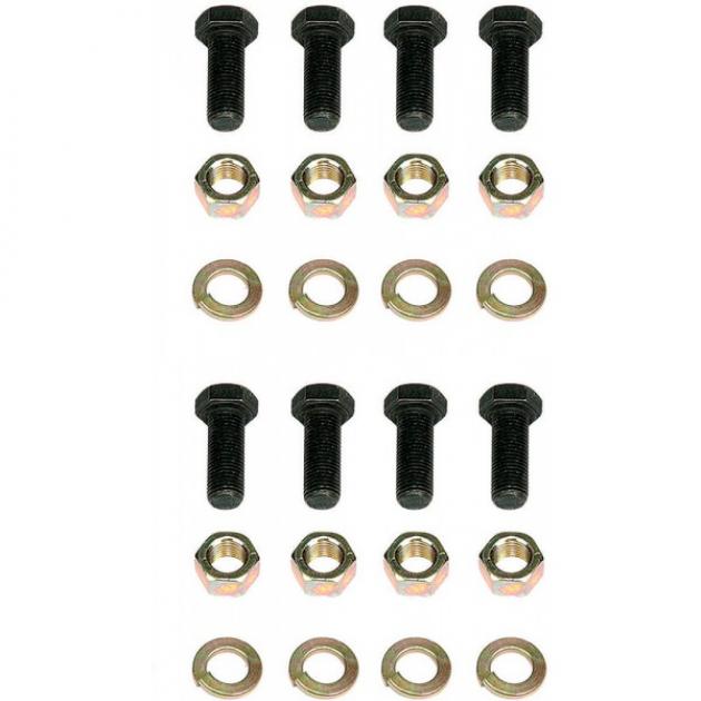 Redline Restomotive 1967-1981 Camaro / Firebird Rear Brake Drum Backing Plate Mounting Hardware Set