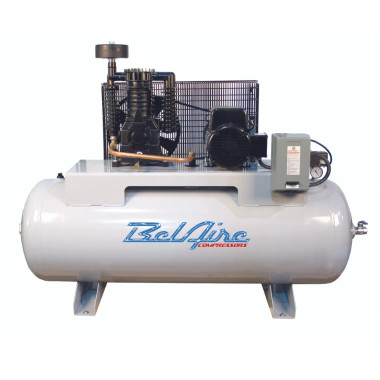 Belaire 338HE4 Air Compressor, Horizontal, 5 HP, 80 gal.