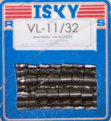 Isky 11/32in Valve Locks VL1132