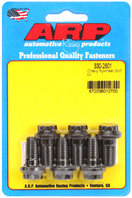 ARP 330-2801 Flywheel Bolt Kit - Chevy w/ Tilton Flywheel - 12 PT - 0.875" UHL