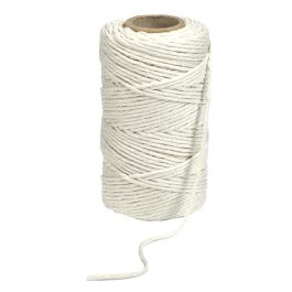 Ben-Mor Twisted Twine - Cotton - White - 300-ft L x #15-dia