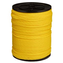 Ben-Mor Twisted Polypropylene Rope - 3 Strands - Yellow - 2125-ft x 3/16-in
