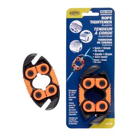 Ben-Mor Grippie Rope Tightener - Plastic - Orange and Black