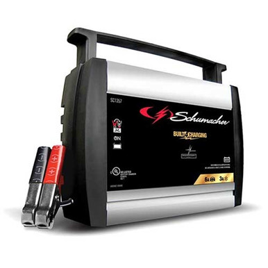 Schumacher 6A Fullay Automatic Battery Charger 6V/12V