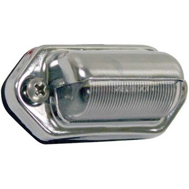 Buyers 2 Inch License/Utility Light With 2 LEDs And Stripped Leads- (Pack of 10)