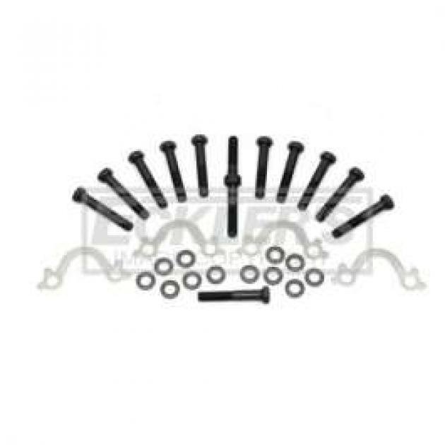 El Camino Exhaust Fasteners, Small Block With AC, 1964-1968