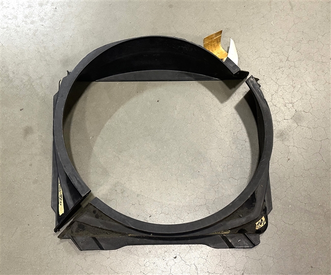1970 - 1974 Camaro Fan Shroud Set, Non Heavy Duty Cooling WITHOUT Caution Text, GM NOS