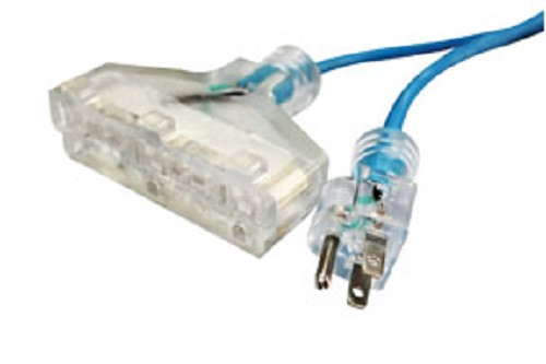 50' 12/3 Gauge Indoor/Outdoor Extension Cord