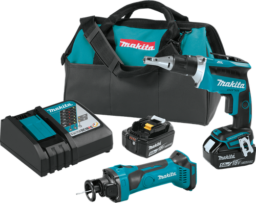 18V LXT Lithium‑Ion Cordless 2‑Pc. Combo Kit (5.0Ah), Brushless Motor, XT255T