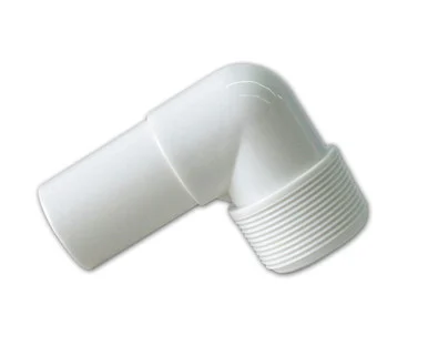 4.25″ White Hydro Tools Swimming Pool or Spa Straight Slip Elbow Fitting