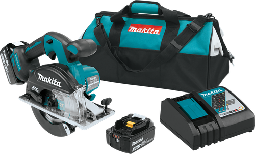 18V LXT™ Lithium-Ion Brushless Cordless 5-7/8" Metal Cutting Saw Kit (5.0Ah), Large cutting capacity, XSC02T