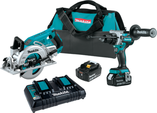 18V LXT™ Lithium-Ion Brushless Cordless 2-Pc. Combo Kit (5.0Ah),Efficient BL?™ Brushless motor, XT289PT