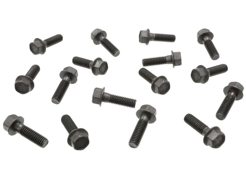 Redline Restomotive GM Car Manifold Bolt Set for Cast Iron Intake, 396 / 375 HP, Correct "M" Headmark