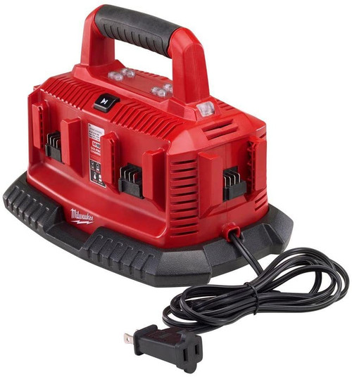Milwaukee 48-59-1806 M18 18V Six Port Lithium-Ion Charger