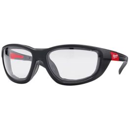 Milwaukee Clear Performance Safety Glasses with Gasket