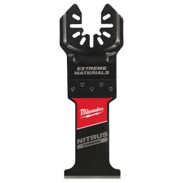 Milwaukee NITRUS CARBIDE Extreme Materials Universal Fit OPEN-LOK Multi-Tool Blade -1pk