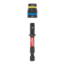 Milwaukee SHOCKWAVE Impact Duty QUIK-CLEAR 2-in-1 Nut Driver 5/16" and 3/8"