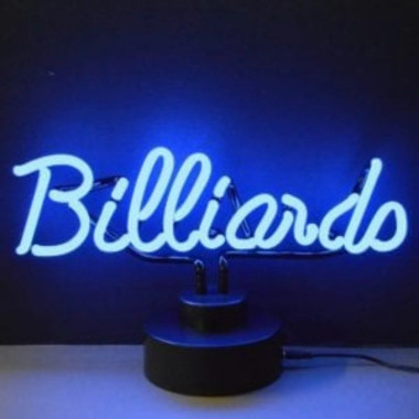Neonetics 4BLRDS Billiards Neon Sculpture