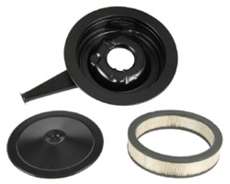 Classic Headquarters 302 Cowl Air Cleaner Assembly-Black Lid W-668
