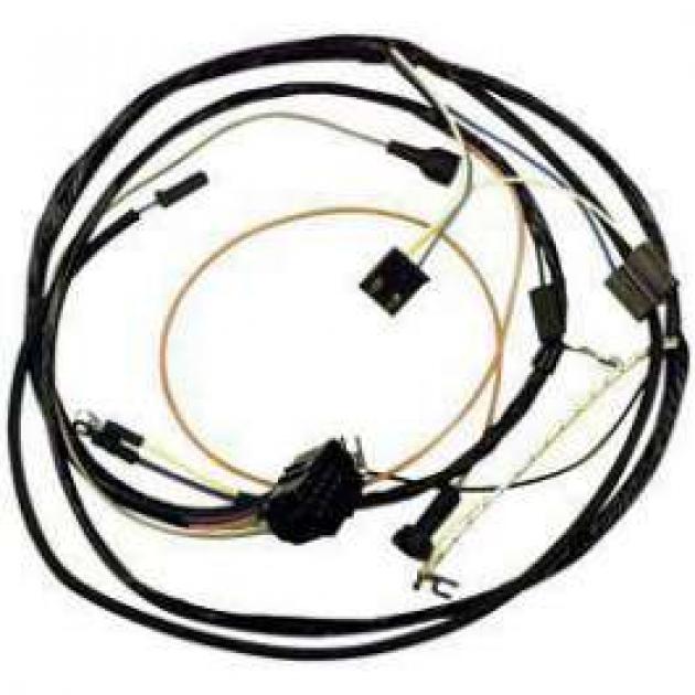 El Camino Engine Harness, V8, With Warning Lights, 1981