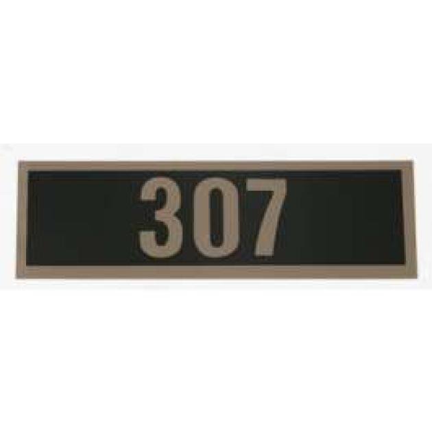 El Camino Valve Cover Decal, 307, 1968-1973