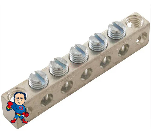 5 Position Ground Bus Bar 14-6 AWG – Compatible with Balboa and Gecko Spa Control Systems