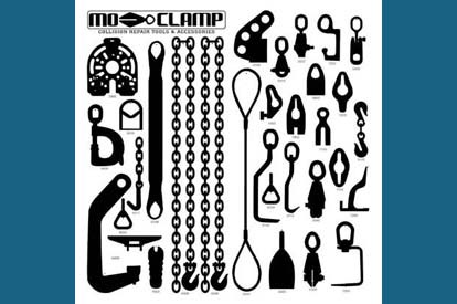 Mo-Clamp Deluxe Tool Board w/ Tools5013