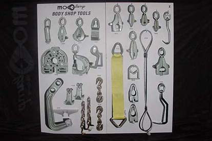 Mo-Clamp No.10 Tool Board w/ Tools5078