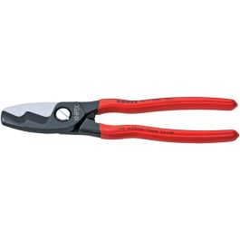 Knipex 8" Cable Shears-Twin Cut Edges