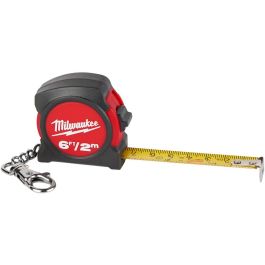 Milwaukee Keychain Tape Measure 2M/6"