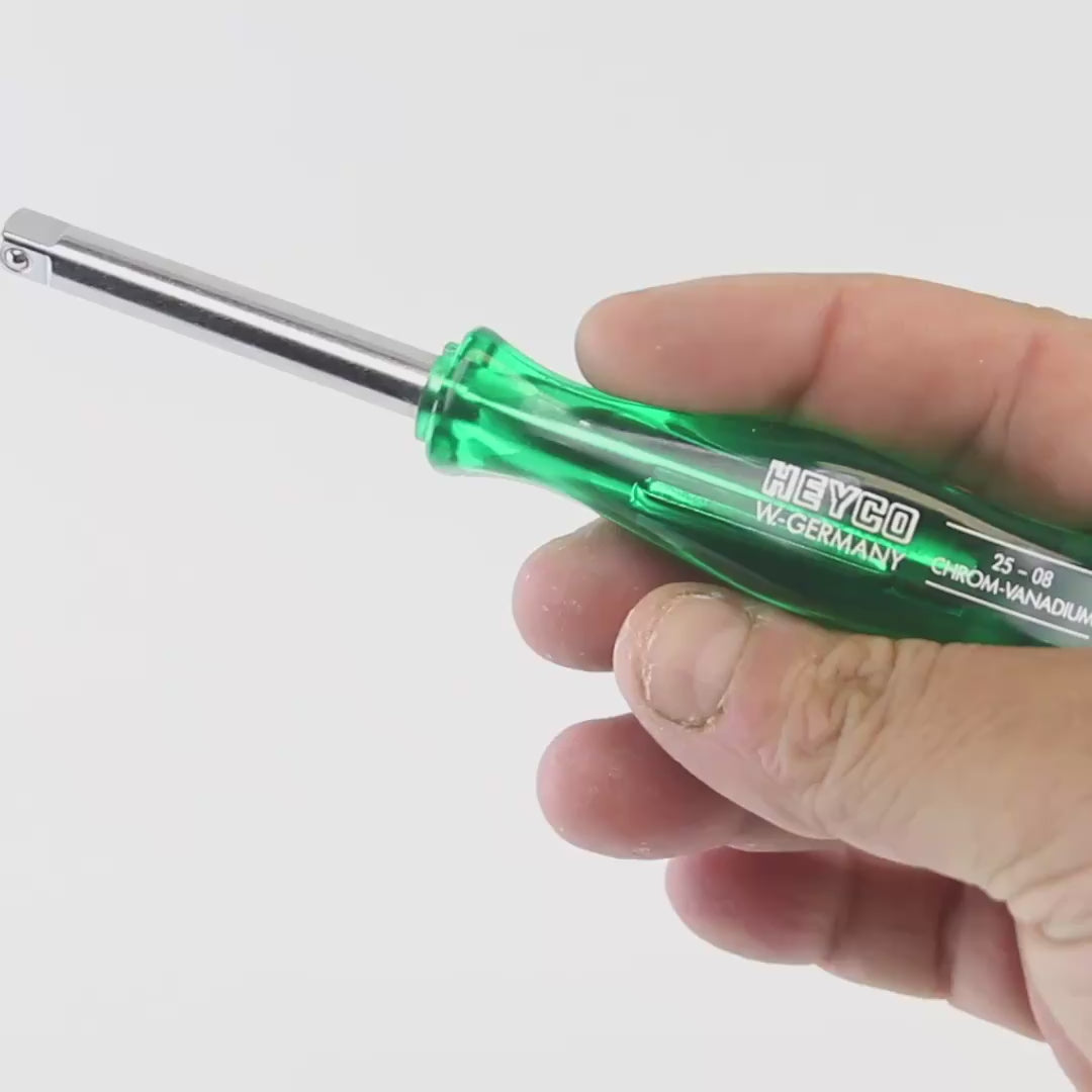 Heyco Spinner Handle - 155mm, 1/4" Drive