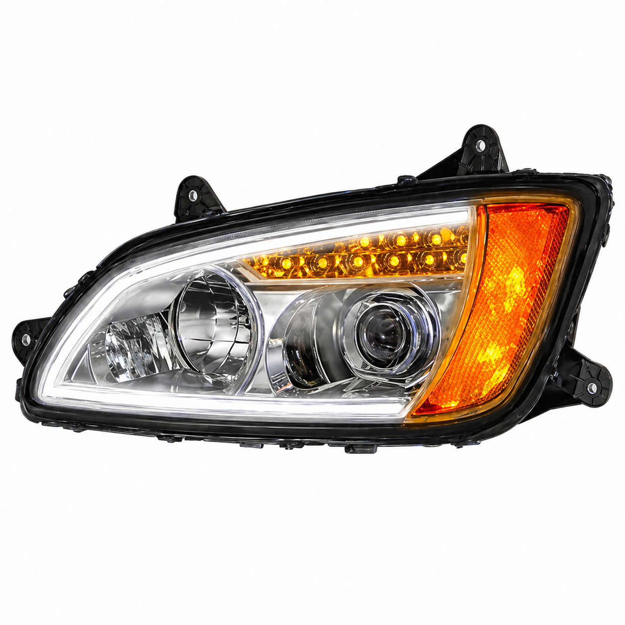 564.59049KC - Headlamp with Light Bar LH Kenworth