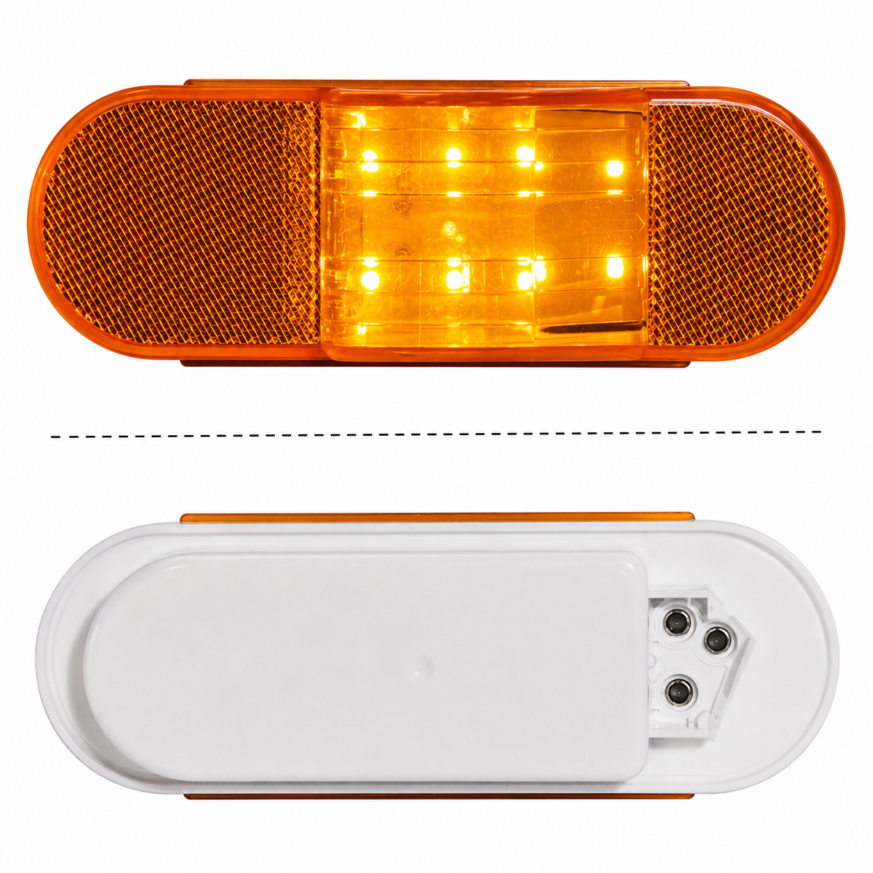 571.LD601A8 - Turn Signal 6in Oval