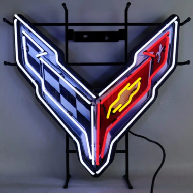Neonetics 5C8COR Corvette C8 Neon Sign With Backing