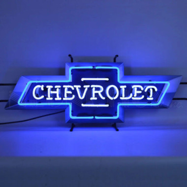 Neonetics 5CHEVB Chevrolet Bowtie Neon Sign With Backing