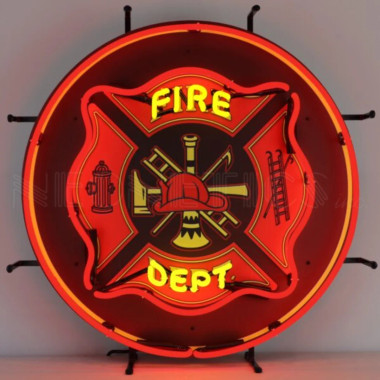 Neonetics 5FIRED Fire Department Neon Sign