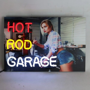 Neonetics 5JRHRG Junior Hot Rod Garage Neon Sign