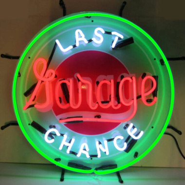 Neonetics 5LASTX Gas - Last Chance Garage Neon Sign