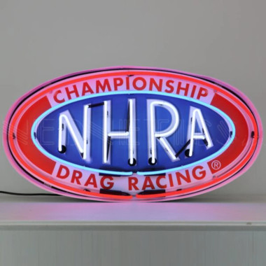 Neonetics 5NHRAL Nhra Oval Neon Sign In Steel Can