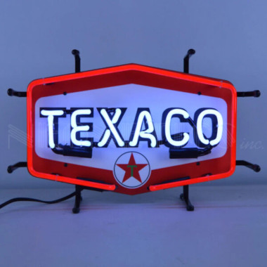 Neonetics 5SMLTX Texaco Hexagon Junior Neon Sign