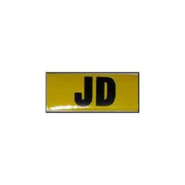 El Camino Valve Cover Code Decal (JD) 396/375hp With Manual Transmission, 1969