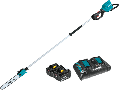 36V (18V X2) LXT™ Brushless 10" Pole Saw Kit, 8' Length (5.0Ah), Torque boost mode, XAU01PTB