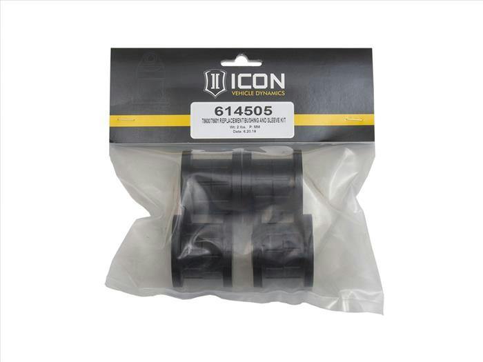 ICON Vehicle Dynamics 614505 78600/78601 REPLACEMENT BUSHING AND SLEEVE KIT