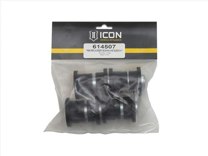 ICON Vehicle Dynamics 614507 78650 UCA BUSHING & SLEEVE KIT