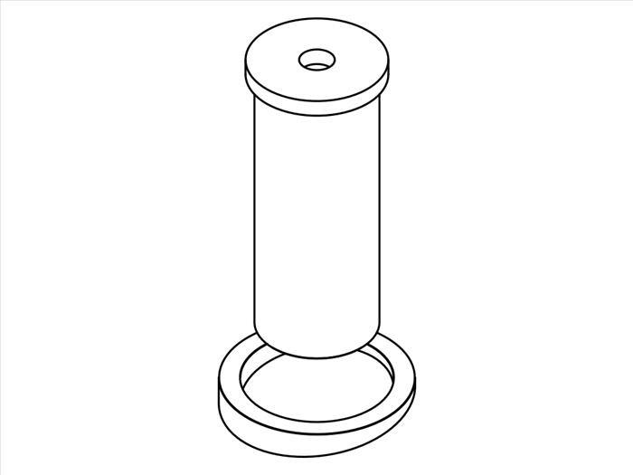 ICON Vehicle Dynamics 614520 DELTA JOINT INSTALL ADAPTER AND SHIM
