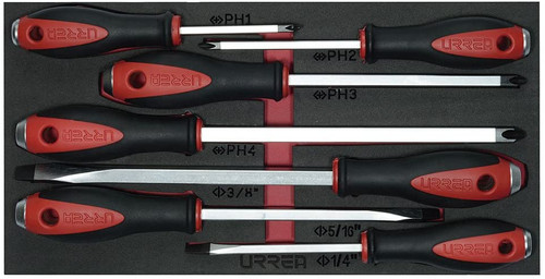 URREA 7 pc STRIKING SCREWDRIVER SET #CH128
