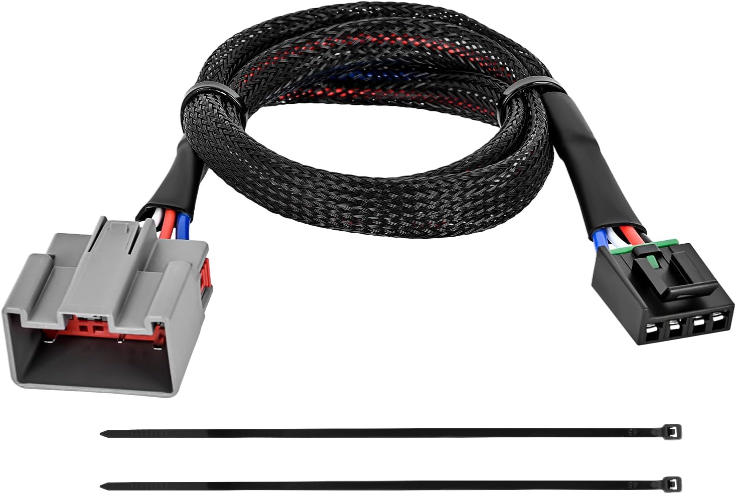 Brake Controller Wiring Harness Adapter for 2009-2021 Ford F-150, 2017-2023 F-250 F-350 F-450 F-550, 2012-2019 Flex, 2012-2019 Lincoln MKT, 2015-2023 Navigator